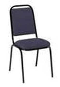 Manutan Charcoal tweed high back chair, Quantity: Each