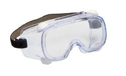 Clear Safety Goggles Lens Material: Polycarbonate, Frame Material: PVC,