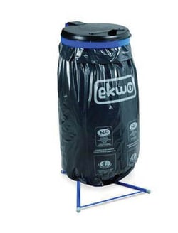 Manutan Ekwo static sack holder with lid, Quantity: Each