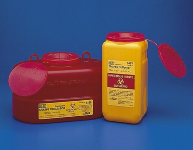 BD Vacutainer™ Sharps container nestable 22.7L Becton Dickinson Products Fisher Scientific