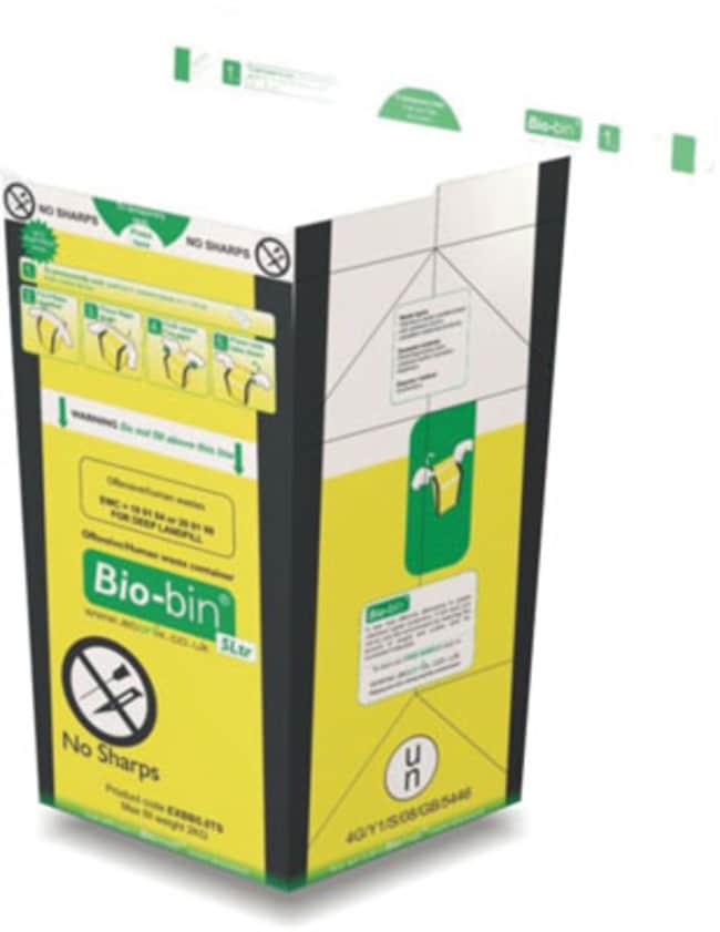 Econix™ Biobins™ 5L Paper Nonsharps Containers Capacity 5L; Color