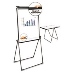 Enterprise Technology Solutions Foldable Double-Sided Dry Erase Easel,