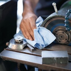 Tork Industrial Heavy Duty Wiping Paper W7 Blue | Buy Online | Tork | Fisher Scientific