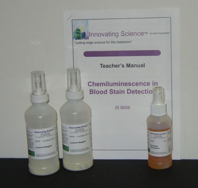 Edulab™ Teaching kit forensic, Chemiluminescence In Blood Fisher