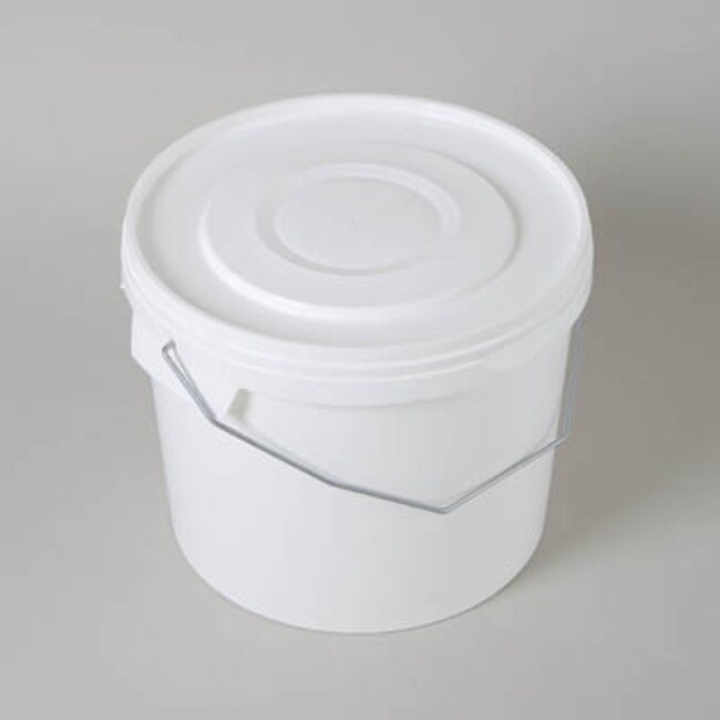 Azpack Polypropylene Round Buckets With Metal Handle Capacity - Metal Food Storage Buckets Azpack Polypropylene Round Buckets With Metal Handle Capacity - Metal Food Storage Buckets