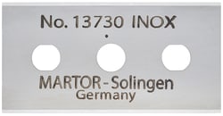 Martor&nbsp;Industrial Blade, Stainless (Square Ends)