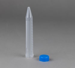 GENTECH SOLUTIONS LLC&nbsp;UltraClear Centrifuge Tube, 15mL, Blue Caps