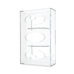 Marketlab&nbsp;Antimicrobial Side-Loading Acrylic Glove Dispenser