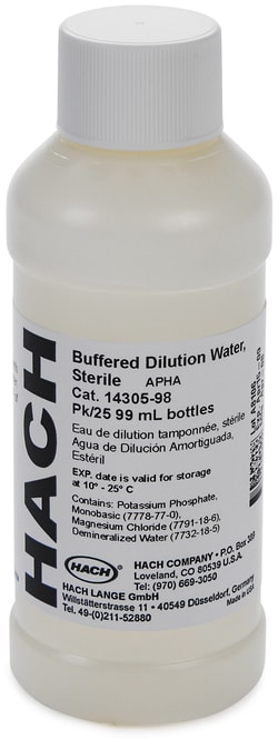 Hach Company Magnesium Chloride/Potassium Phosphate Buffer, 99 mL, pk/25,