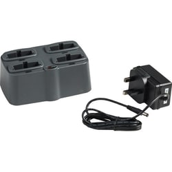 Brady&trade;&nbsp;Quad-bay B4 Battery Charging Station W/UK Power Supply