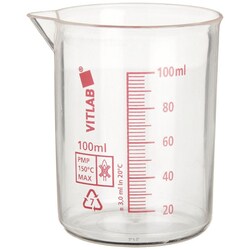 BRANDTECH VITLAB Polymethylpentene Griffin Beakers 100 mL | Buy Online | BRANDTECH&trade; VITLAB&trade; | Fisher Scientific