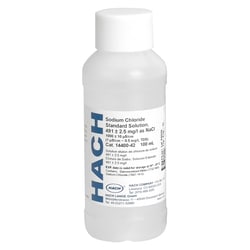 Hach Company Sodium Chloride Standard Solution, 491 mg/L NaCl (1000 µS/cm),