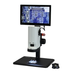 ACCU-SCOPE™ ZoomHD With Integrated Monitor on Track Stand