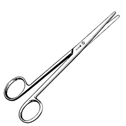 Sklar Instruments&nbsp;Scissors Sklar Microscopy Surgical   1/EA