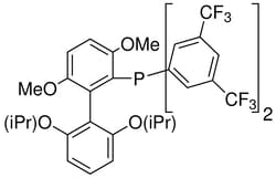 Strem, An Ascensus Company CAS# 1810068-31-5. 5g. 2-[Bis(3,5-trifluoromethylphenylphosphino)-3,6-dimethoxy]-2',6'-di-i-propoxy-1,1'-biphenyl,