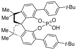Strem, An Ascensus Company 100mg. (11aR)-3,7-Bis((4-(1,1-dimethylethyl)phenyl)-10,11,12,13-tetrahydro-10,10,13,13-tetramethyl-5-hydroxy-diindeno[7,1-de:1',7'-fg][1,3,2]dioxaphosphocin, 98%, (99% ee).