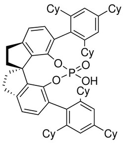 Strem, An Ascensus Company 10mg. (11aR)-10,11,12,13-Tetrahydro-5-hydroxy-3,7-bis[2,4,6-tricyclohexylphenyl]-5-oxide-diindeno[7,1-de:1',7'-fg][1,3,2]dioxaphosphocin, 98%.