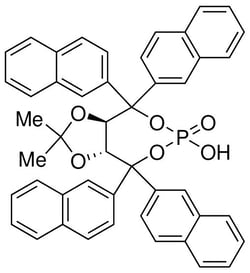 Strem, An Ascensus Company CAS# 952649-50-2. 25mg. (3aR,8aR)-Tetrahydro-6-hydroxy-2,2-dimethyl-4,4,8,8-tetra-2-naphthalenyl-6-oxide-1,3-dioxolo[4,5-e][1,3,2]dioxaphosphepin,