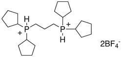 Strem, An Ascensus Company CAS# 1799401-53-8. 5g. 1,3-Bis(dicyclopentylphosphonium)propane bis(tetrafluoroborate), min. 97%. MFCD22666033