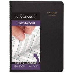 Enterprise Technology Solutions Undated Class Record Book Nine