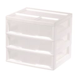 Enterprise Technology Solutions 3-Drawer Desktop Storage Plast