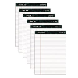 Enterprise Technology Solutions Docket Ruled Perforated Pads W