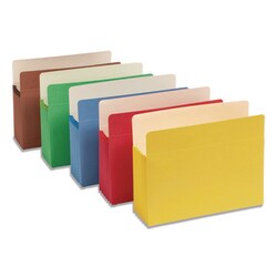 Enterprise Technology Solutions&nbsp;Colored File Pockets 5.25 Expa