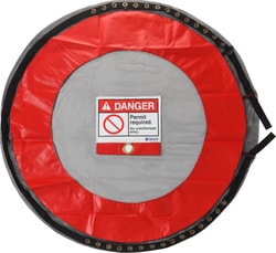 Brady Ventilated Lockable Confined Space Training Kits Permit required. No unauthorized entry. | Buy Online | Brady&trade; | Fisher Scientific