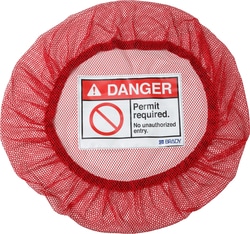 Brady Elastic Non-Lockable Confined Space Training Kits Permit required. No unauthorized entry. | Buy Online | Brady&trade; | Fisher Scientific