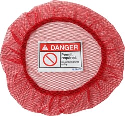 Brady Elastic Non-Lockable Confined Space Training Kits Permit required. No unauthorized entry. | Buy Online | Brady&trade; | Fisher Scientific