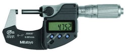 Mitutoyo Micromètre SPC Digimatic IP65 Plage : 0 à 1 mm | Buy Online | Mitutoyo&trade; | Fisher Scientific