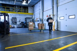 Brady&trade;&nbsp;ToughStripe&trade; Cold Floor Marking Tape, Polyester