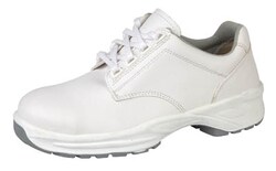 Himalayan 1PR White Microfibre Lace Shoe PU Outsole - Size, Quantity: 1