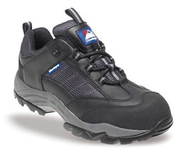 Himalayan 1PR Black Leather/Nylon Metal Free Safety, Quantity: 1 pair