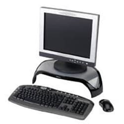 Fellowes Fellowes monitor riser, black/clear Black/Clear | Buy Online | Fellowes&trade; | Fisher Scientific