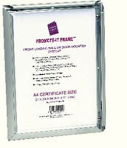 Yes 2 Solutions&trade;&nbsp;PAC Promote-It frame, A2, aluminum