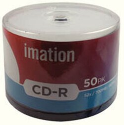 Yes 2 Solutions Imation 700MB/80 minute printable CD-R disc with write speed of up to 52x 700 MB | Buy Online | Yes 2 Solutions&trade; | Fisher Scientific