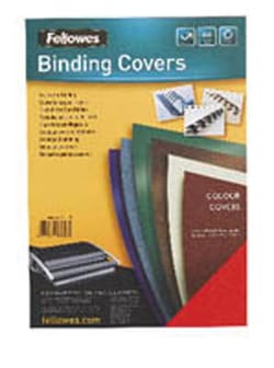 Fellowes Fellowes plain leatherboard cardboard binding cover, 270g, black | Buy Online | Fellowes&trade; | Fisher Scientific