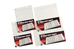 Twinlock 20 column cash sheets, pack of 75 pages | Buy Online | Twinlock&trade; | Fisher Scientific
