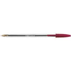 Bic Ballpoint pen, Bic Cristal, medium point, red | Buy Online | Bic&trade; | Fisher Scientific