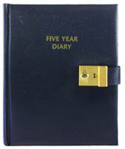 Collins Collins five-year diary, black | Buy Online | Collins&trade; | Fisher Scientific