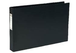 Elba 4D-ring binder, PVC, A3, 30mm, oblong, black, Elba Black | Buy Online | Elba&trade; | Fisher Scientific