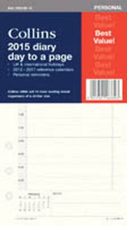 Collins Collins Personal 2016 diary, day per page refill for Collins organisers | Buy Online | Collins&trade; | Fisher Scientific