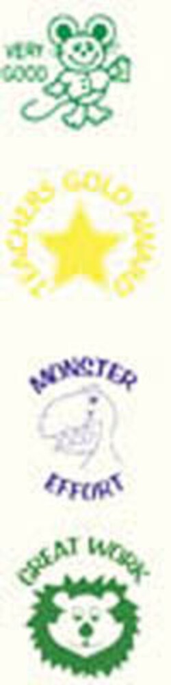 X-Stamper Xstamper Xclamation pack A, assorted, pack of four | Buy Online | X-Stamper&trade; | Fisher Scientific