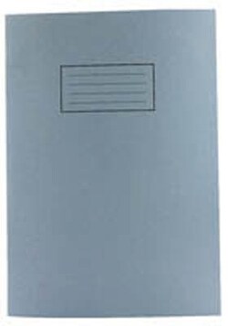 Silvine Exercise book, A4, with blue manilla covers, plain,S ilvine | Buy Online | Silvine&trade; | Fisher Scientific