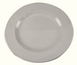 Yes 2 Solutions Catering plate, white, 25cm, pack of six White | Buy Online | Yes 2 Solutions&trade; | Fisher Scientific