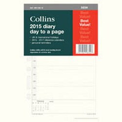 Collins Collins 2016 desk diary, week to view refill for Collins organisers | Buy Online | Collins&trade; | Fisher Scientific