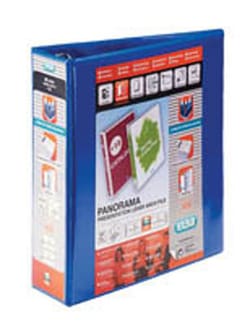Elba Presentation lever arch file, A4, blue, Elba Panorama Blue | Buy Online | Elba&trade; | Fisher Scientific
