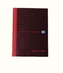 Black N' Red Manuscript book, A5 (210mm x 148mm), Black n' Red | Buy Online | Black N' Red&trade; | Fisher Scientific