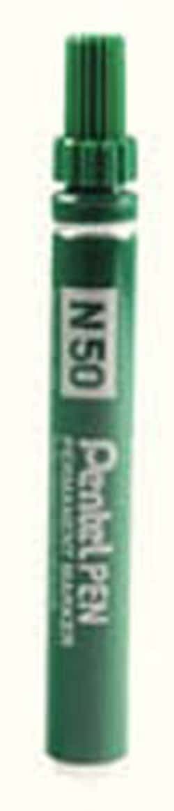 Pentel Pentel N50 marker, bullet tip, green | Buy Online | Pentel&trade; | Fisher Scientific